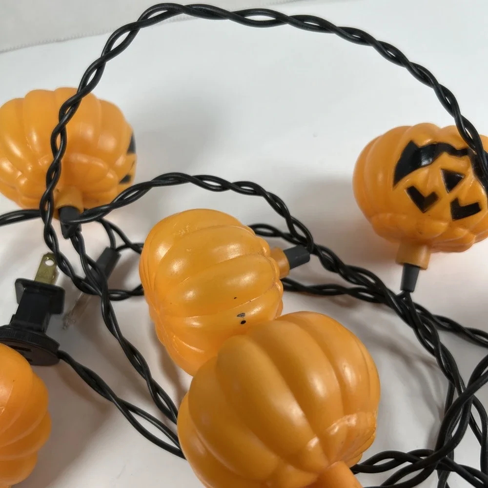 Pumpkin Halloween Face‎ Twinkle Lights Cover Plastic Replacement